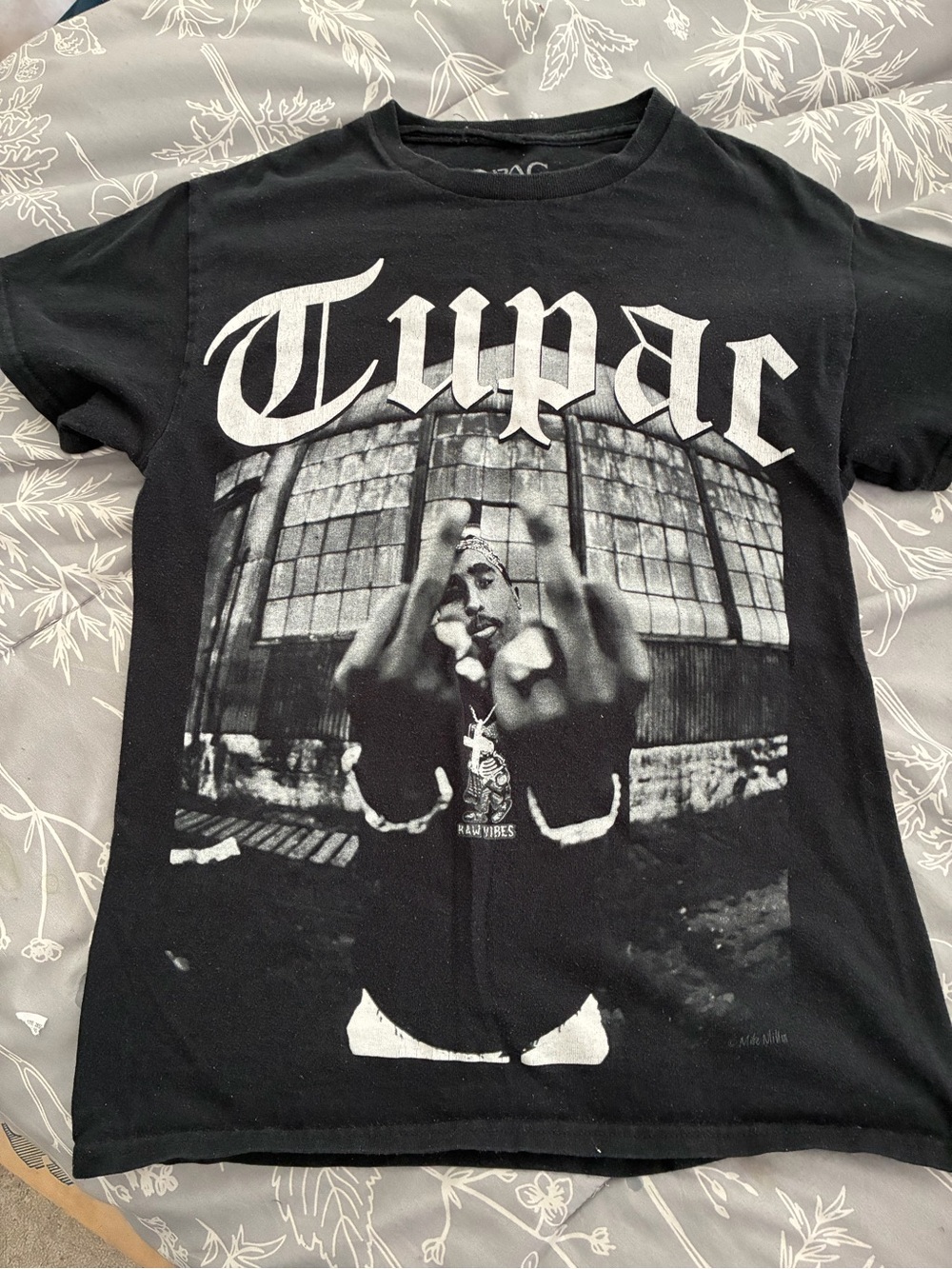 Officially Licensed Tupac Tee Small